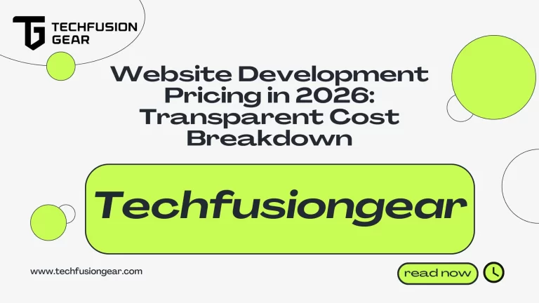Website Development Pricing in 2026: Transparent Cost Breakdown