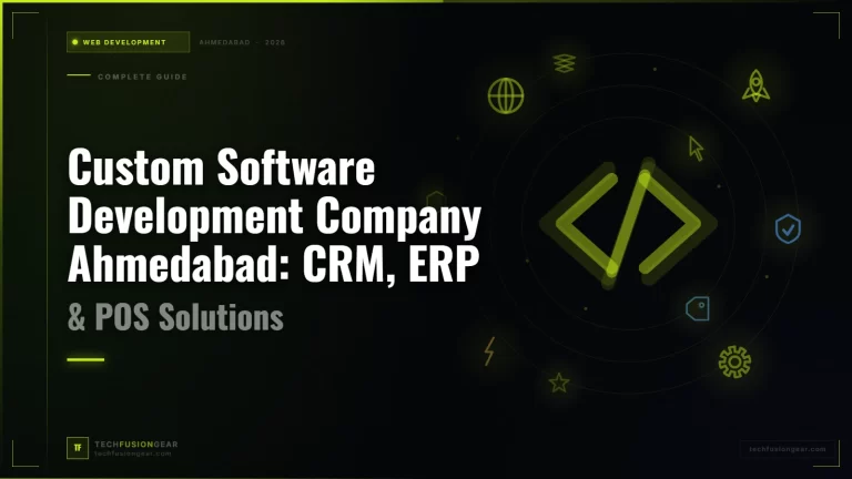 Custom Software Development Company Ahmedabad: CRM, ERP & POS Solutions