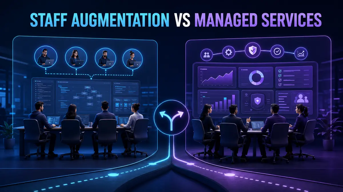 Staff Augmentation vs Managed Services